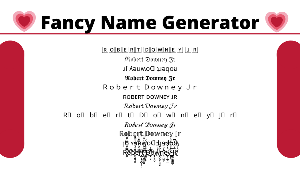 Fancy Name Generator